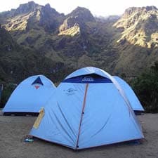 Camp on the Inca Trail