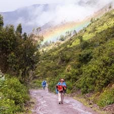 The rains on the Inca Trail