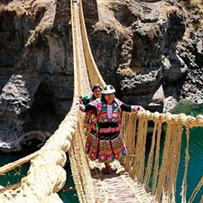 Inca Bridges on the Inca Trail