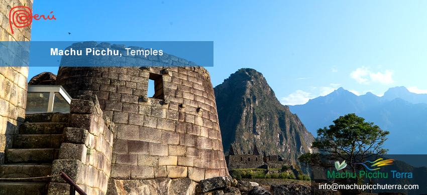 The main temples of Machu Picchu