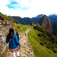 Difference between Inca Trail (normal route) and visit to Machu Picchu